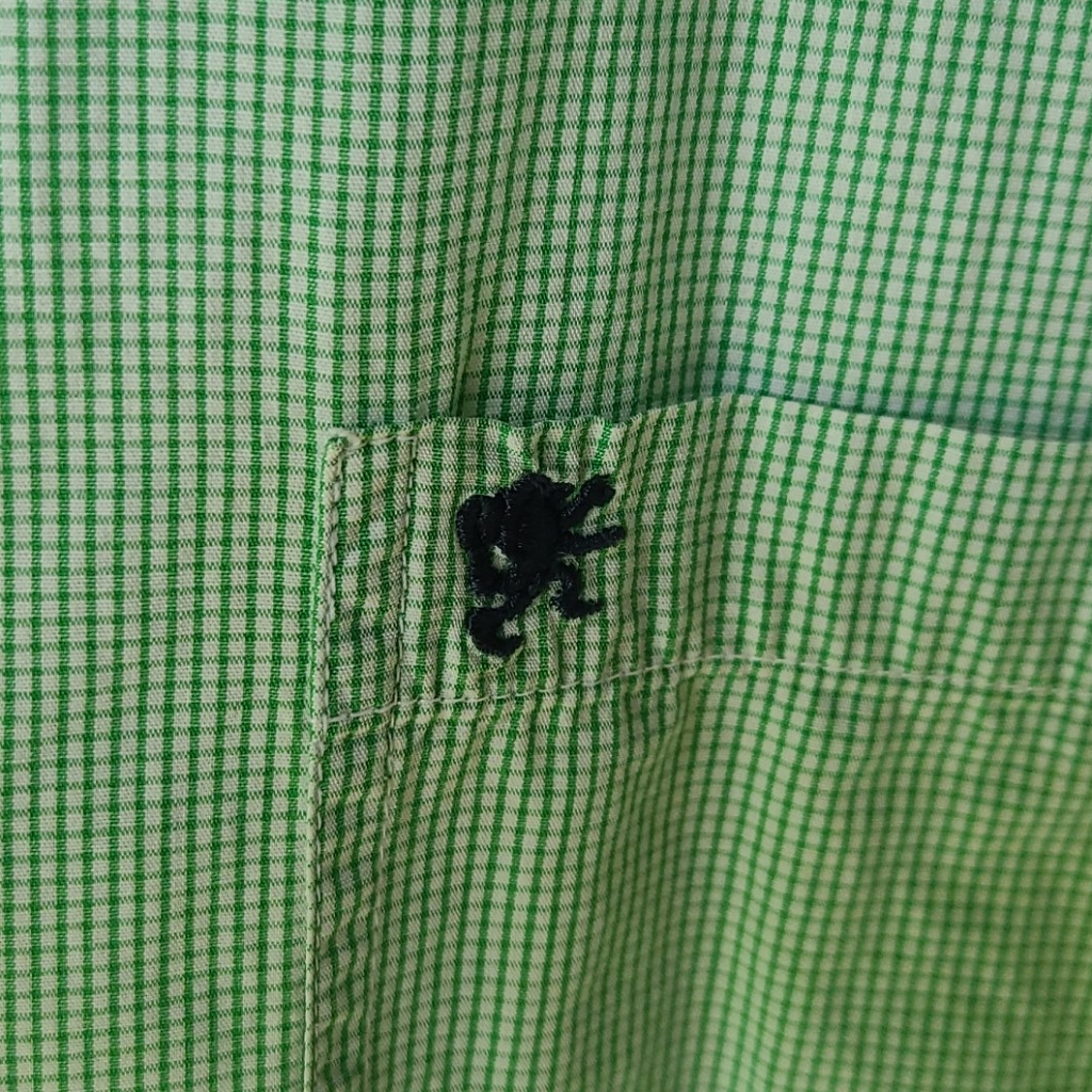 Men's Graph Pattern Button Up